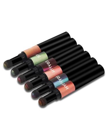 Air Cushion Nail Powder Pen - 6 Pcs Holographic Chrome Glitter for Long Lasting Manicure | Aurora Pearlescent Tools 0.5g/Box - Buy Online on GoSupps.com