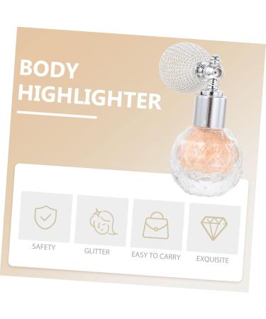 Balacoo 3 Pcs Body Air Bag Powder Spray Bottle for Face High Light Powder Sparkling Powder Loose Powder Hair Light Goldx3pcs 7x5.5cmx3pcs - Buy Online on GoSupps.com