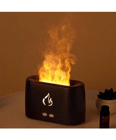 AIDA Aroma Diffuser - 230ml USB Essential Oil & Fragrance Lamp with 7 LED Flame Effect - Perfect for Home & Office - Buy Online on GoSupps.com