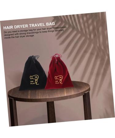 MUSISALY 4pcs Storage Bag Hair Dryer Case Tote Bag for Travel Blow Dryer Travel Bag Drawstring Bags Fabric - Buy Online on GoSupps.com