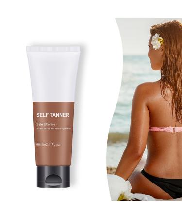 Self Tanner Cream Sunscreen Tanning Lotion for Body Tanning Body Lotion Bronzed Skin #01