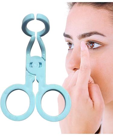 Invisible Lens Wearing Aids Invisible Applicator and Remover | Soft Invisible Lenses Remover and Insertion Tool Invisible Lens Wearing Aids Application Tool Invisible Lens Tweezers Blue - Buy Online on GoSupps.com