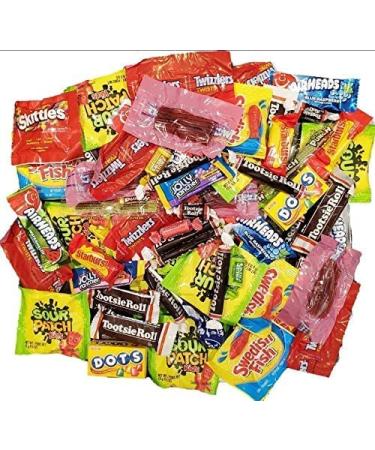 Assorted Candy Party Mix (36oz) - Fun Size Halloween Care Package with Gummies, Lollipops, Taffies & More - Bulk Candy for Loot Bags & Party Treats - Buy Online on GoSupps.com
