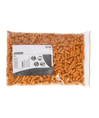 Jackson Safety Disposable Uncorded Foam Ear Plugs - 31dB NRR Orange Bulk Pack of 2 000 Pairs - International Shipping Available - Buy Online on GoSupps.com