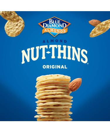 Buy Blue Diamond Almond Cracker Crisps - Original Almond 4.25 oz | Crunchy Snack - Buy Online on GoSupps.com