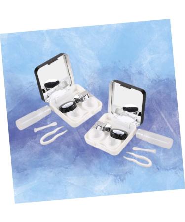 HOMSFOU 2pcs Cardboard Lens Case - Mini Fridge For Car Lens Accompanying Box - Black Size 1 | Shop Internationally - Buy Online on GoSupps.com