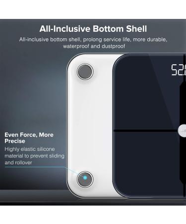 BAIFROS Bluetooth Body Fat Scale with ITO Technology - Smart Scales for Body Weight & Fitness Tracking | 13 Measurements | ST/LB/KG - Buy Online on GoSupps.com