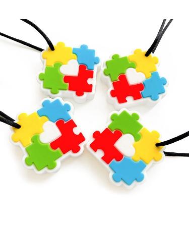 Silicone Chewy Necklace - Safe, Reduce Pain, Sensory Chew for Growth - Buy Online on GoSupps.com