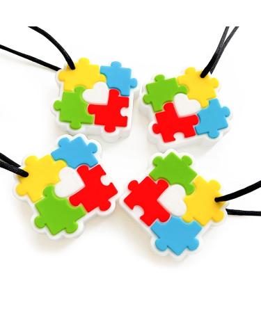 Silicone Chew Necklace for Kids | Develop Motor Skills & Promote Good Oral Habits - Buy Online on GoSupps.com