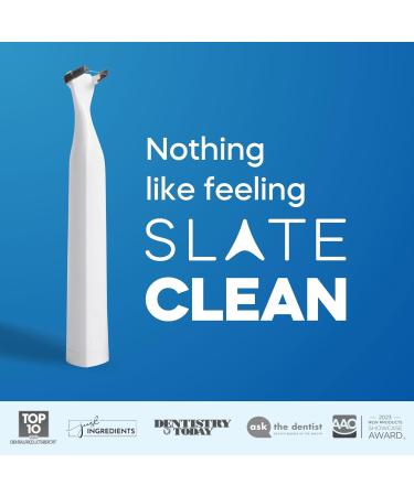Slate Electric Flosser Starter Kit - 3-in-1 Ergonomic Flosser with Reusable Heads Non-Toxic Dental Floss & Advanced Oral Care Tools - Buy Online on GoSupps.com