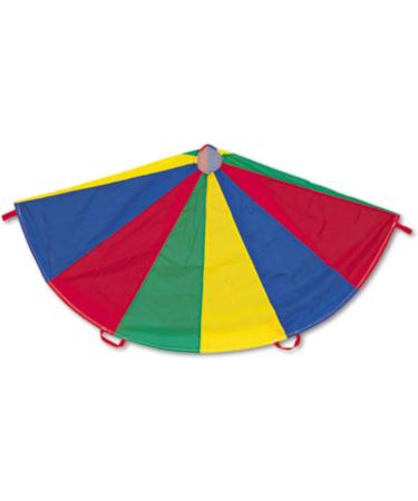 Champion Sports NP24 24-ft Nylon Multicolor Parachute with 20 Handles - Buy Online on GoSupps.com