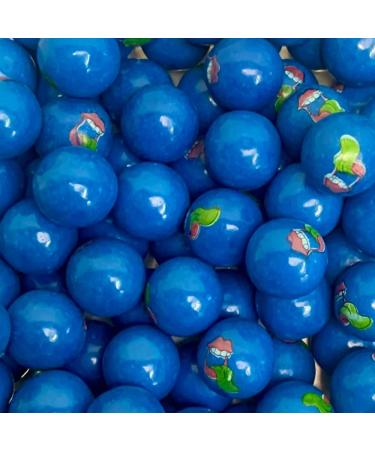 Blue Raspberry Tongue Painter Gumballs - Bubblegum Balls - 500g Approximately 70 Bubble Gum Balls - Gluten Free - Dairy Free - Blue Sweets