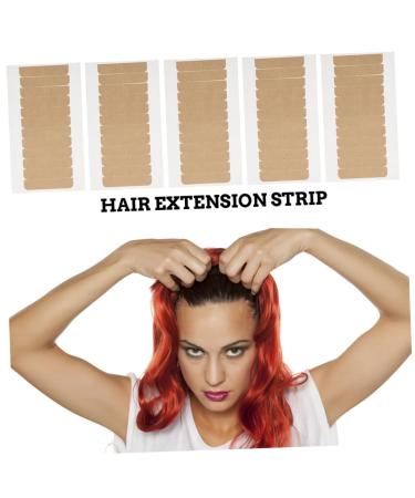 POPETPOP 6 Sheets Double-sided Tape Hair Bands Wig Double Sided Tape Toupee Hair Ribbon Hair Tape Scalp Tape Extension Tape Replacement Tape for Extensions Adhesive Suite Bangs - Buy Online on GoSupps.com