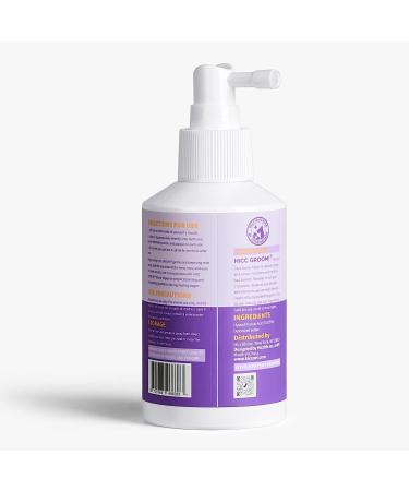 BOZILY HICC Groom! Pet Clean Teeth Spray + Finger Brush | Dental Care Spray for Dogs & Cats | Targets Tartar & Plaque | Eliminates Bad Breath | 50ml (2Pcs) - Buy Online on GoSupps.com