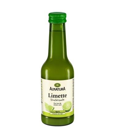 ALANATURA Jus de Citron Vert Frais et Acidul Parfait pour Assaisonnements et Boissons (200 mL) - Lot de 4 - vendu par Lot