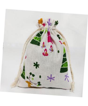 RORPOIR 51pcs Christmas Countdown Calendar Christmas Calendar Pouch Christmas Hanging Halloween Burlap Bag - Buy Online on GoSupps.com