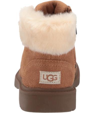 UGG T Azell Hiker Weather Fashion Boot - Toddler (1-4 Years) | Size 10 Toddler | Chestnut Suede - Buy Online on GoSupps.com
