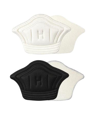 FOMIYES 2 Pairs Heel Pad Shoes Back Pad Gold Shoes for Women Heels Heel Cushions for Womens Shoes Wear-Resistant Sticker Heel Grips Heel Liners Men and Women Sports Shoes Shoe Stickers As Shown 11.5X8X1cm