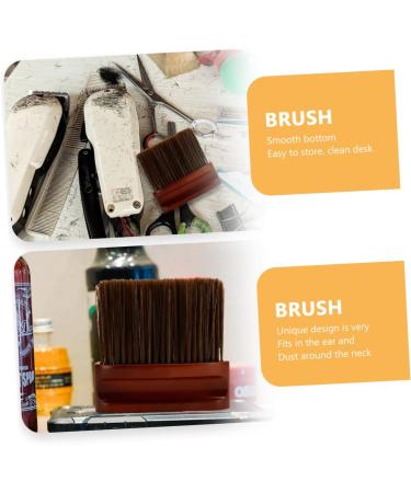 FRCOLOR Neck Brush Hairdressing Tool Salon Hair Brush Barber Brush Neck Duster Hair Cutting Kits Neck Duster Barber Brush Hair Cutting Duster Hair Salon Supplies Clean Nylon 12X11X2CM Black - Buy Online on GoSupps.com