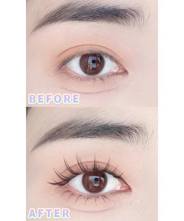 Ninetynine Mixed Pack False Eyelash Extension Individual Lashes - V Shape Lower Bottom Lash & Little Devil Style Clusters - 5-6mm & 9-12mm - Buy Online on GoSupps.com