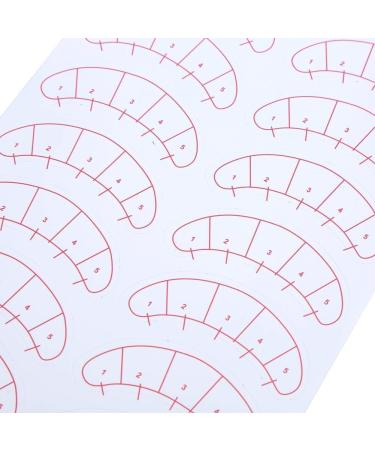 40 Pieces Eyelash Extension Adhesive Stickers - Isolation Positioning Pads for Professional Training - Buy Online on GoSupps.com