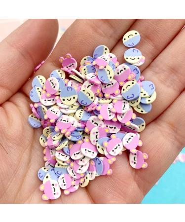 RT 100g 10mm Cute Girl Boy Slices Polymer Hot Clay Sprinkles for Crafts Making DIY Nail Art Decoration Crystal Mud Slime Filling Y118 (Color : 10mm Pink) - Buy Online on GoSupps.com
