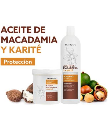 Thader Th Pharma Shampoo with Macadamia Nut Extract/Shea Butter 1000 ml - Buy Online on GoSupps.com