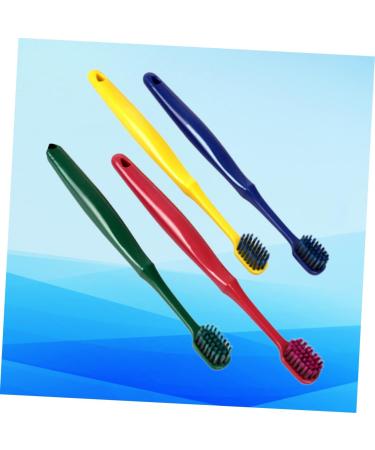 TOVINANNA 4pcs Wide Head Toothbrush Set | Dental Care Tools & Accessories for Optimal Oral Hygiene | International Shipping Available - Buy Online on GoSupps.com
