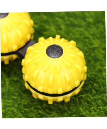Buy Healeved Decompression Stress Relief Ball - 7.36x3.56cm Yellow Massage Toy for Pressure Relief - Ideal for Stress Relief & Relaxation - Buy Online on GoSupps.com