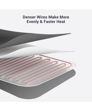 Comfytemp Electric Heating Pad for Cramps & Back Pain Relief - 3 Heat Settings - Auto Shut Off - 12x24 in - Buy Online on GoSupps.com