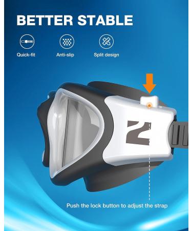 ZIONOR G1 SE Swim Goggles Anti-fog | Adult Men Women | A0 Clear Lens - Buy Online on GoSupps.com