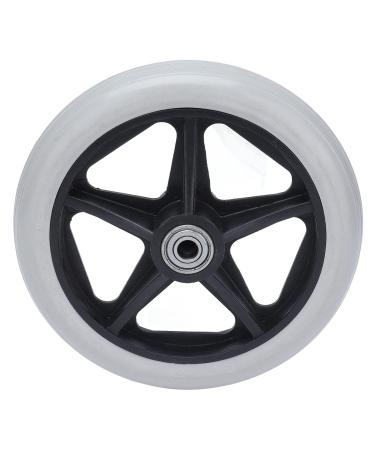 6 Inch Solid Wheel Large Carrying Capacity 5-Hole Wheelchair Wheels WearResistant 608ZZ Bearing for Rollators for Walkers - Buy Online on GoSupps.com