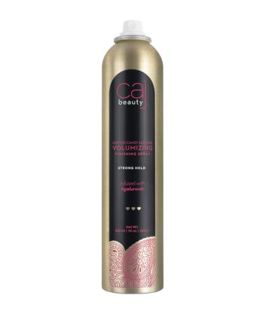 Caj Beauty Volumizing Finishing Spray Strong Hold Cotton Candy Scented Made with Hyaluronoic Acid nad Proteins to Strengthen and keep mositure in your hair 10oz Spray can 10 Fl Oz (Pack of 1)