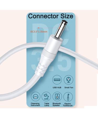 2 Pack Replacement Charger Cord for FOREO Luna Series Facial Cleanser Luna/Luna 2 / Luna Mini 2 / Luna go/Luna Luxe Fairywill/KIPOZI Sonic Electric Toothbrush Replacement USB Charger Cable - Buy Online on GoSupps.com