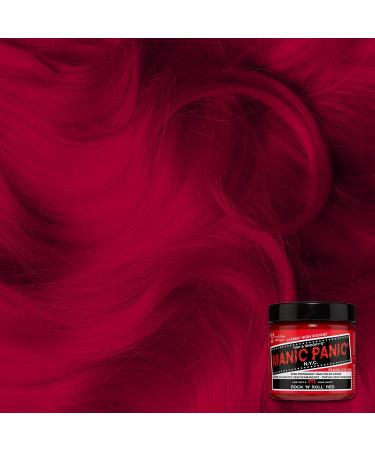 Manic Panic Rock'N'Roll Red Semi-Permanent Hair Dye - Vegan Cruelty-Free 3 x 118ml - Bold Red Color - Buy Online on GoSupps.com