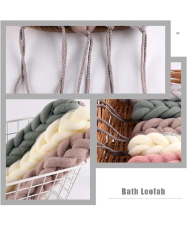 Portable Body Scrubbers 4Pcs - Comfortable Shower Loofahs for Men & Women | Convenient Bathing Solution - Buy Online on GoSupps.com