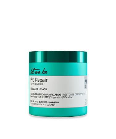 Let Me Be - BTX Pro Repair Btox Capillaire Professionnel Organique Traitement R ducteur de Volume et Anti-Frisottis Sans Formald hyde avec K ratine Hydrolys e Collag ne et Huile de Coco (500g)