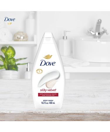 Dove Body Wash Silky Velvet 2-Pack Luxurious Moisturizing Cleanser for Smooth Soft Skin 15.22 Oz Ea - Buy Online on GoSupps.com