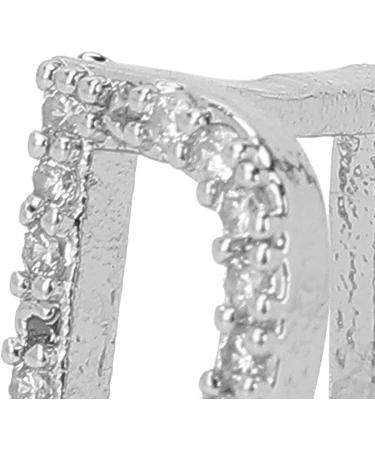 Halloween False Teeth Hip Hop Fake Teeth Plating English Letter D Teeth Brace Cosplay Halloween Party Teeth Decoration Jewelry Halloween Dentures Ornaments Accessories (Silver) - Buy Online on GoSupps.com