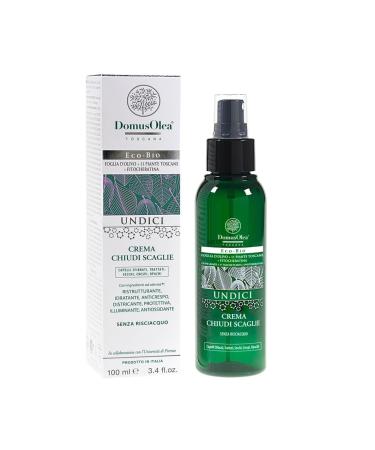 DOMUS OLEA TOSCANA Cr me R paration Fermetures cailles 100 ml peau et cheveux normaux ou tendance s che hydratante d m lante anti-frisottis protectrice r v lateur de luminosit sans rin age