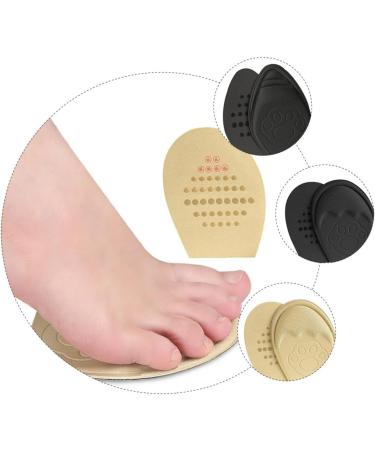 FOMIYES 12 Pairs Forefoot Half Size Pads - Black High Heel Insoles & Cushions for Women s Pumps | Comfortable & Lightweight Shoe Inserts - Buy Online on GoSupps.com