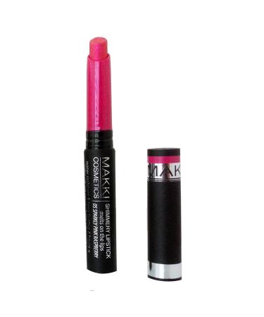 Makki Makki Glossy Lipstick Melts to Lips 5 Sparkly Pink Raspberry