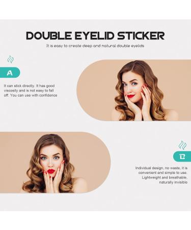 Beavorty 3 Rolls double eyelid sticker invisible eyelid lift strips invisible eyelid tape self adhesive eyelid tape sticky eyelid tape portable eyelid lasting lace beauty stickers woman - Buy Online on GoSupps.com