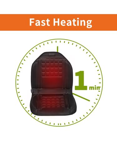 Seat Cushion with Heat:Winter Heated Seat Cover with Fast Heating On The Go to Reduce Stress - Buy Online on GoSupps.com