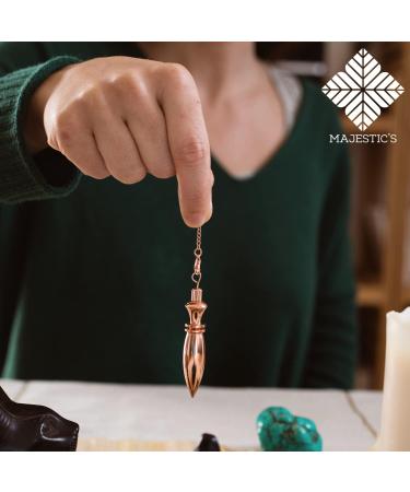 Egyptian Thot Pendulum - Radiasthesia & Geobiology Oracle Tool - Copper & Rose Gold - Enhance Mood & Energy | International Shipping - Buy Online on GoSupps.com