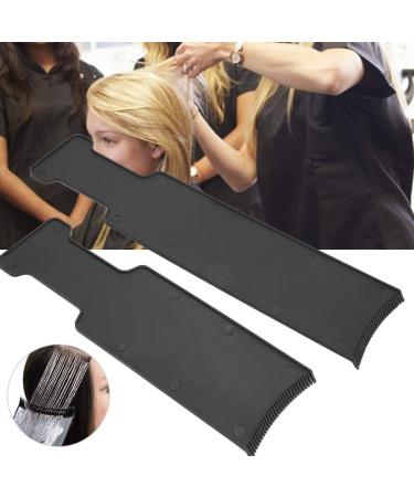 2-Piece Balayage Highlighting Board Set - Teeth & Flat Top Comb for Home Salon Hair Dyeing & Tinting Tools - Buy Online on GoSupps.com