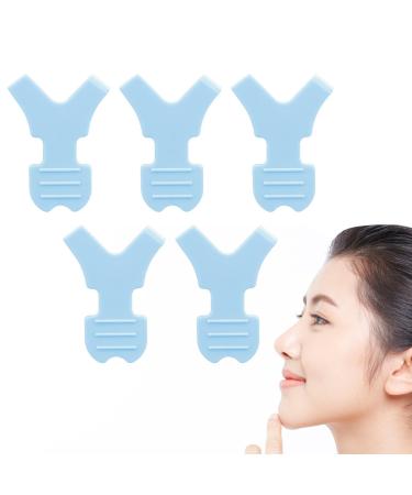Kuxiptin Y Eyelash Lift Tool Eyelash Perm Brush Tool Reusable Eyelash Perm Lift Brush for Grafting Eyelashes Makeup Tool for Women as Blue