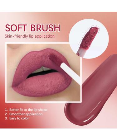 4 Colors Matte Liquid Lipstick Set - Long Lasting Waterproof & Non-Sticky Lip Gloss | Buy Now - Buy Online on GoSupps.com