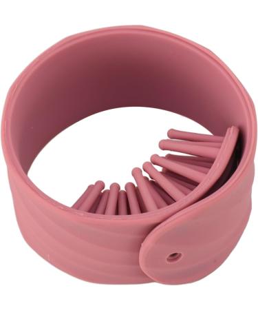 Silicone Slap Bracelet Comb Silicone Slap Hair Comb Labor Saving for Girls Women for Salon (Pink) - Buy Online on GoSupps.com