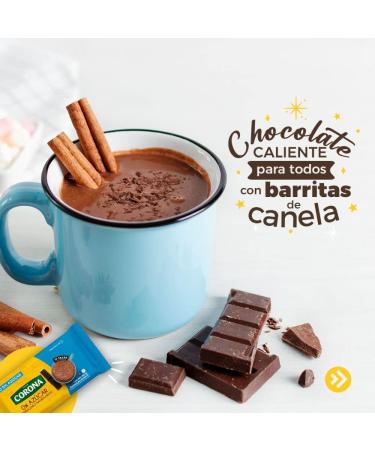 Chocolate Corona (3 pck) & a Battery Operated Blender Sweet Traditional Chocolate Corona Bars | No Cholesterol | Delicious On-The-Go Treat | Chocolate corona chocolate colombiano colombian chocolate - Buy Online on GoSupps.com